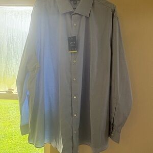Apt. 9 light blue Dress Shirt Classic Formal Style